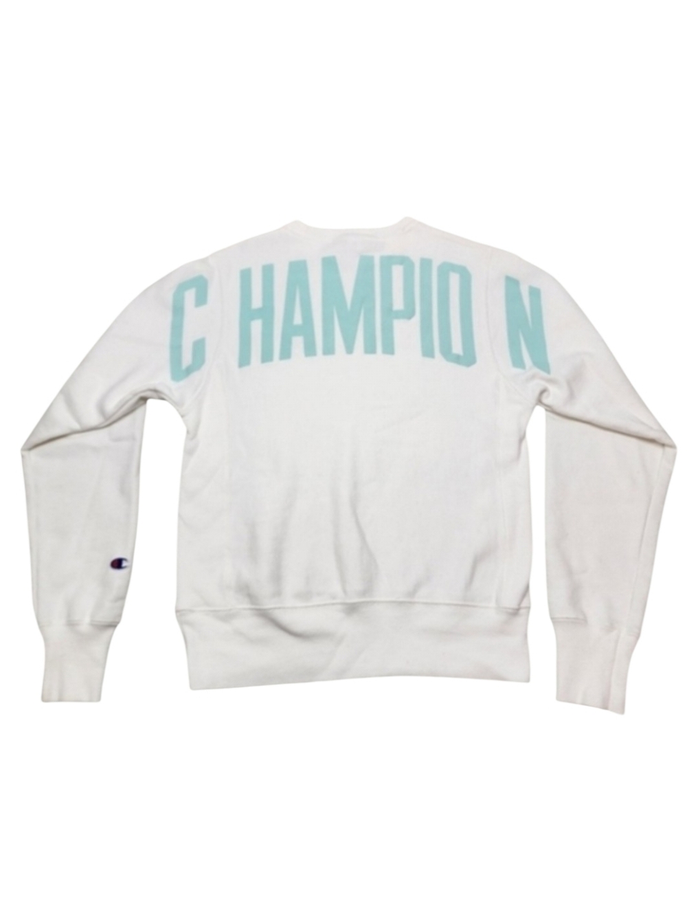 Champion White Sweatshirt Women's Size Extra Small Reverse Weave Athletic Top